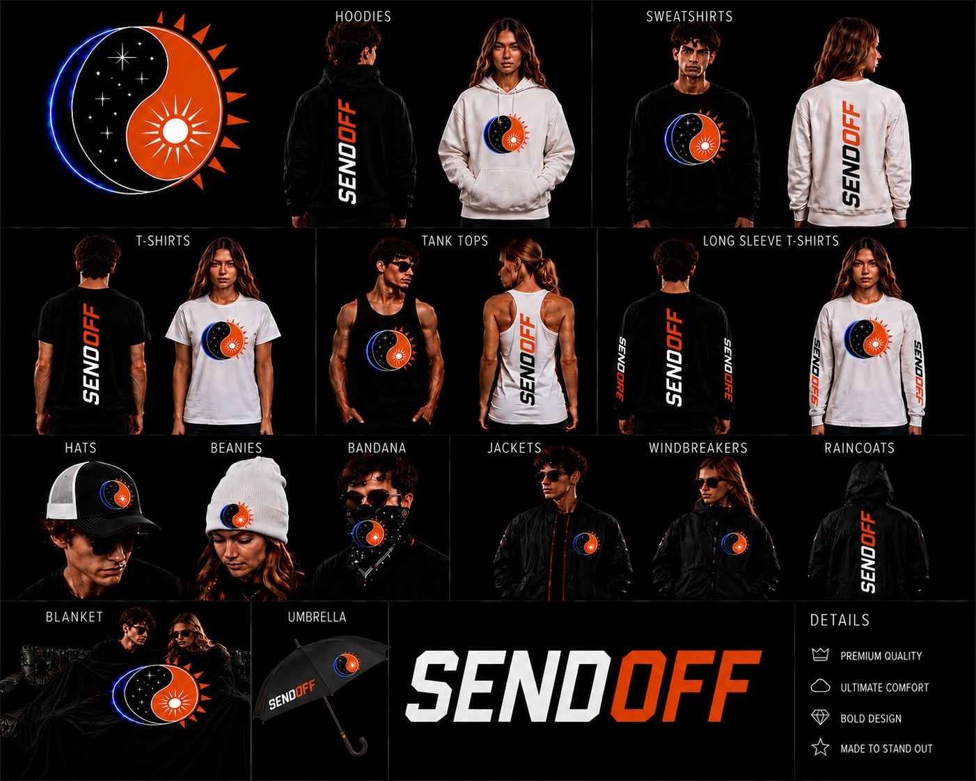 SendOff apparel and branded merchandise concepts